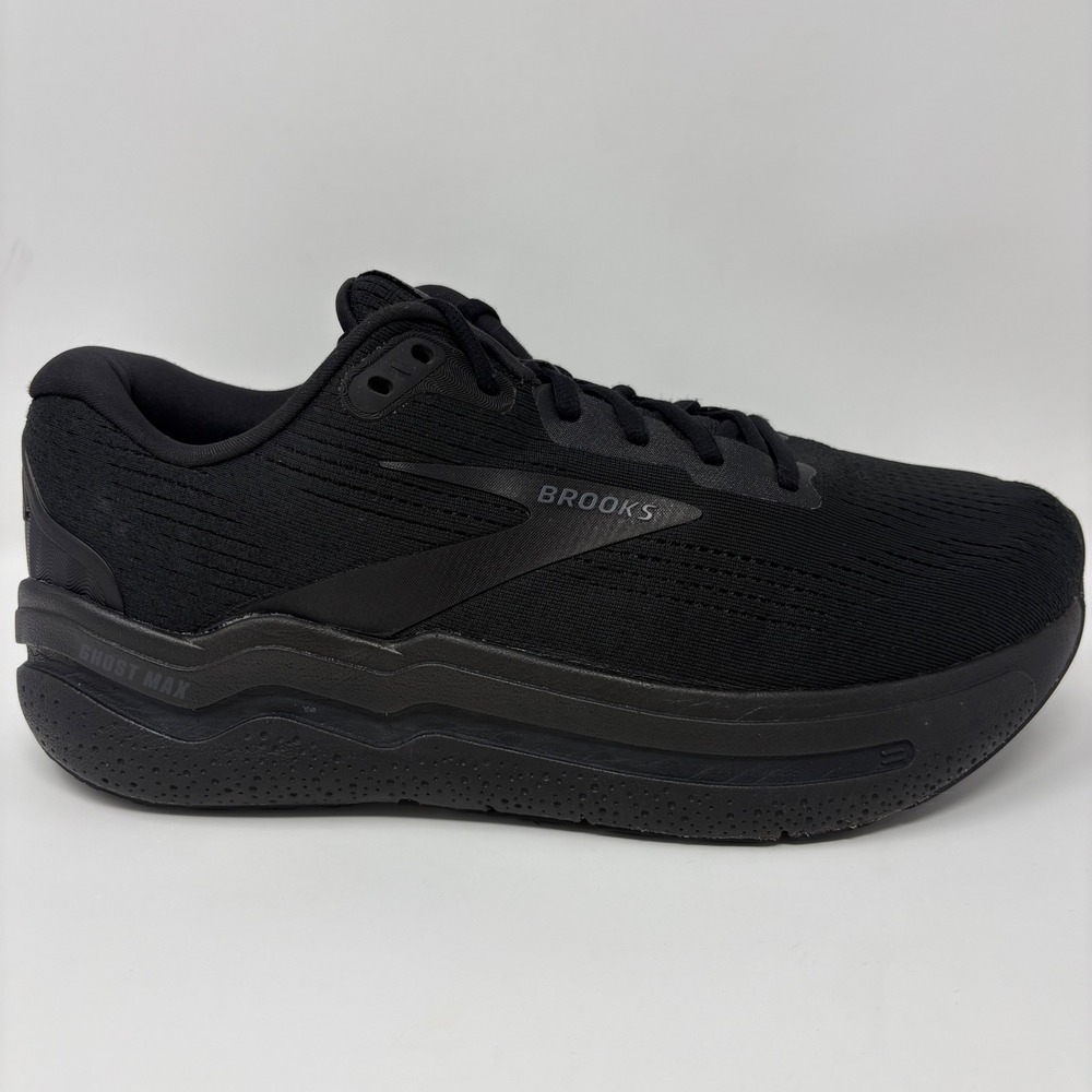 Brooks Ghost Max 2 Men's Size 10 4E Wide Black Running Shoes (1104314E020)